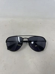 Vintage Charlett Brille 36 schwarz silber Metall Pilot Sonnenbrille RAHMEN - Bild 1 von 6