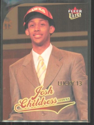 2004-05 Fleer Ultra Lucky 13 Medallón de Oro Josh Childress Novato #181 Foto 1 de 2