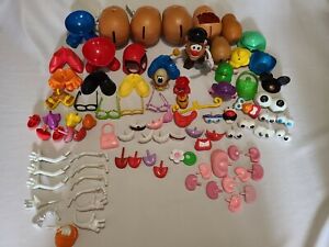 Huge Lot of 98 Pieces - Mr. & Mrs. Potato Head Mixed Vintage 90’s and Up