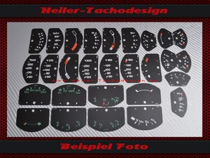 Öltemperatur Öldruck Tankanzeige VW Porsche 356 901 930 959 912 914 911 Tacho