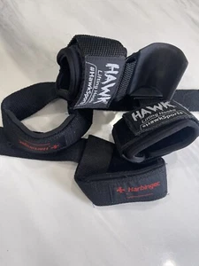 Gewichtheben Fitness Handgelenk Haken und Riemen Powerlifting Ausrüstung bis 700 Pfund - Bild 1 von 4