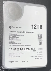 ST12000NM0127 Seagate Enterprise 12TB - Picture 1 of 1