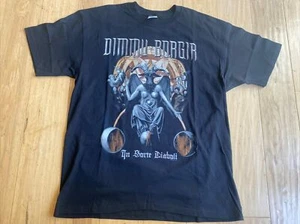 Nuevo sin etiquetas de colección 2007 Dimmu Borgir Invaluable Darkness Tour en variedad Diaboli talla XL yunque - Imagen 1 de 10
