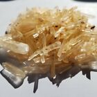 1/4lb Golden Hematoid Tibet Natural Clear Quartz Crystal Points Wand Specimen