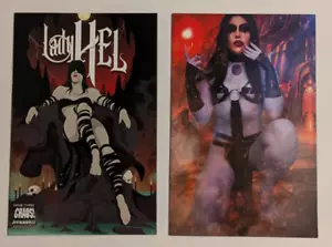 Libros de dinamita - Lady Hell #4 cubierta C y cubierta de incentivo de cosplay G - Imagen 1 de 7