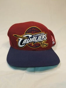 MITCHELL & NESS CLEVELAND CAVALIERS BASKETBALL SNAPBACK BASEBALL CAP HAT - Picture 1 of 4