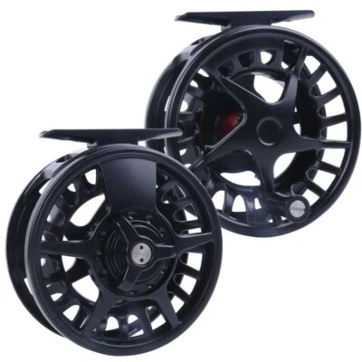 Maxcatch DX Black Right&Left-handed Fly Fishing Reel 5/6 7/8WT - Immagine 1 di 4