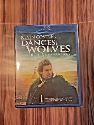 Dances With Wolves Blu-ray 20th Anniversary Edition Kevin Costner 1990 Movie NEW - Image 1 of 4