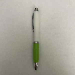 Lot of 50 Pens -Curvaceous Plastic Ballpoint Pen – Black Ink With Stylus - Picture 1 of 3