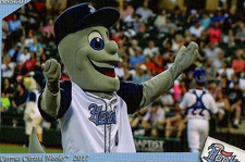 2017 Corpus Christi Hooks Rusty The Hook Mascot Trading Card
