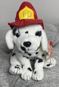 NEW Ty Beanie Baby - FIREPLUG the Dog (BBOM October 2004) (7.5 inch) - MWMTs - Picture 1 of 7