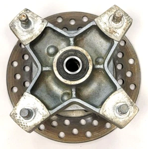 03-08 SUZUKI LT-Z400 LTZ 400 Quadsport OEM Right or Left Front Brake Disc & Hub - Picture 1 of 7