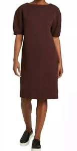 Vestido Prólogo, Tejido Texturizado, Abullonado Manga Corta Cuello Redondo (XS) T - Imagen 1 de 4