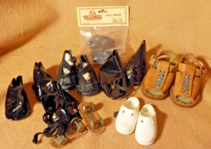 Doll Shoe Collection!!  SEVEN Pairs of Shoes Plus Roller Skates  One Tallina's - Picture 1 of 8