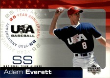 2004 USA Baseball 25th Anniversary #56 Adam Everett