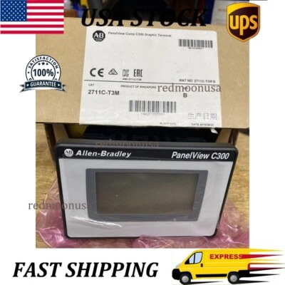 Allen Bradley 2711C-T3M Ser. B PanelView Comp C300 Graphic Terminal HMI ( NEW ) - Image 1 of 4