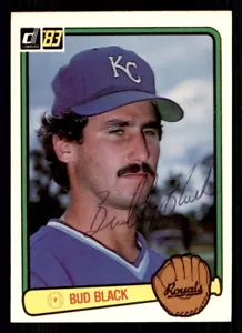 1983 Donruss Baseball #322 Bud Black Signed Autograph (no COA) *e1 - Picture 1 of 2