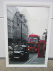 Bild mit Bilderrahmen: London City mit Mona Lisa Effekt (2D), 60x40 cm, wie neu