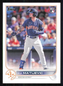 2022 Topps Update #US297 J.J. Matijevic RC - Picture 1 of 2