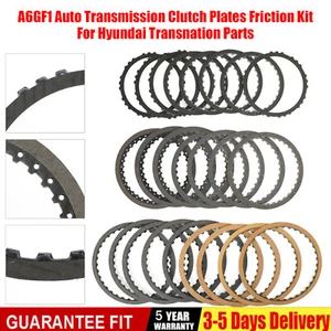 A6GF1 Auto Transmission Clutch Plates Friction Kit For Hyundai Transnation Part - Picture 1 of 19