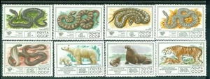 Russia 1977 Tiger, polar bear, poisonous/ venomous snakes, Walrus, Mi. 4678, MNH - Picture 1 of 1