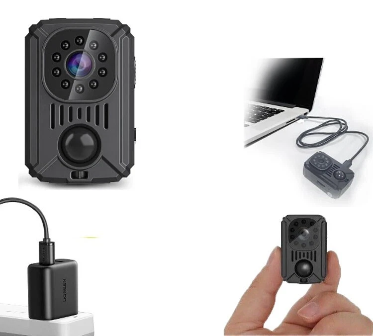 Micro Telecamera infrarossi sensore PIR movimento full hd mini camera - Immagine 1 di 4