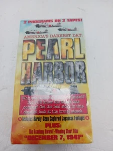 PEARL HARBOR AMERICAS DARKEST DAY 2 TAPE SET B&W + JAPAN FOOTAGE DECEMBER 7 1941 - Picture 1 of 7