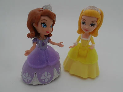 DIISNEY Disney Princess 3" doll Sofia the First + Amber Party bag toy Cake topper Sophia