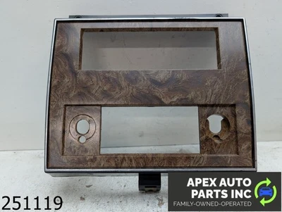 OEM 1978 Chevrolet Caprice 4.1L Radio Climate Bezel Trim Foto 1 de 4