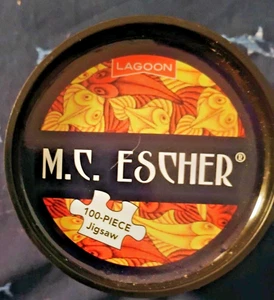 M.C. Escher Simetría No. Mini rompecabezas 85 (1952) 100 piezas en lata NUEVO sellado - Imagen 1 de 6