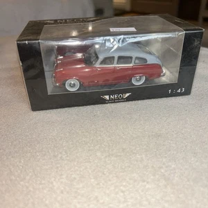 BORGWARD H 2400 1952 - 1/43 RESIN AUTOMODELL VON NEO MODELS NEU VERSIEGELT - Bild 1 von 5