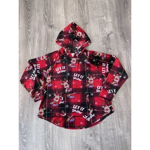 Sweater Christmas Reindeer Print Holiday Cheer (Size XL) No Boundaries NEW - Picture 1 of 12