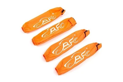 Stoßdämpferschutz / Socken Schutz Losi 5ive-T, DBXL u. Rovan LT etc. orange NEU - Bild 1 von 3