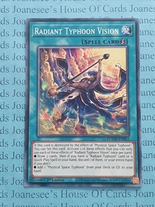 DOOD-EN063 Radiant Typhoon Vision Yu-Gi-Oh Card 1st Edition New - Picture 1 of 3