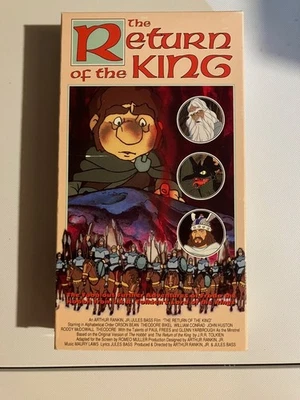 LORD OF THE RINGS THE RETURN OF THE KING Animated VHS - Image 1 of 2