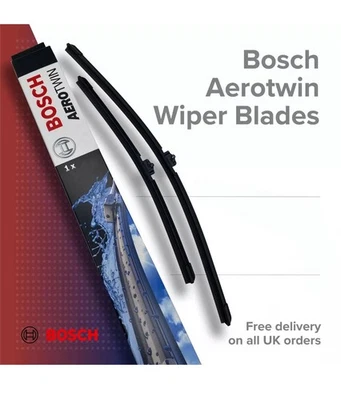 2x Wiper Blades (Pair) A117S / 3397007117 Bosch Aerotwin Front Set 22"/ 26" - Image 1 of 4