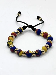 Handmade in Colombia - Colombian Beaded Bracelet Adjustable & Artist Made NEU! - Bild 1 von 2
