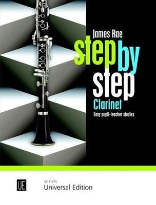 Step by Step James Rae Book [Softcover] 1-2 Clarinets Universal Edition - Image 1 of 3