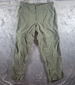 Pantalones Exofficio Protector de Insectos Exterior Senderismo Enrollables Talla XL Verde Nylon - Imagen 1 de 7