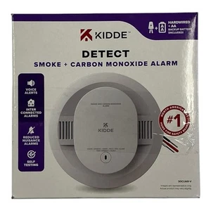 Kidde 30CUAR-V Smoke CO Detector Hardwired Voice Alert Battery Backup NEW SEALED - Picture 1 of 5