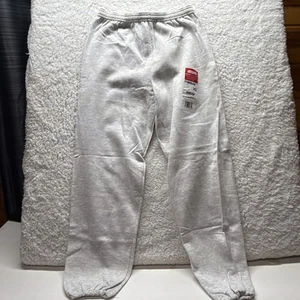 Jerzees Unisex NuBlend hellgrau Jogginghose Gummizug unten Fleece Gr. XL - Bild 1 von 4