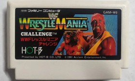 WWF WrestleMania Challenge Nintendo Famicom NES Japan Hot.B HVC-W9 1991 Wrestlin