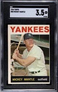 1964 Topps #50 Mickey Mantle SGC 3.5 - Picture 1 of 2