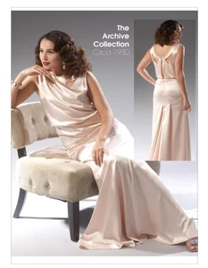 Retro Circa 1930 Dress Sewing Pattern U-Pick size 6-22 McCall's 7154 OOP - Picture 1 of 4