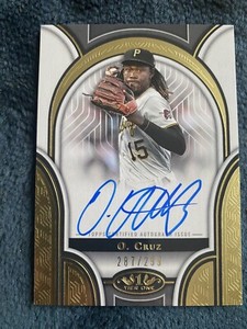2023 TIER ONE O’Neil Cruz ( PITTSBURGH PIRATES ) ON CARD AUTO AUTOGRAPH /299!!