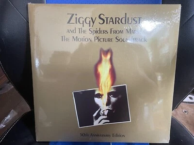 NEW DAVID BOWIE ZIGGY STARDUST SOUNDTRACK 50TH ANNIVERSARY DOUBLE GOLD VINYL - Image 1 of 4
