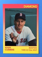 1991 Star Company ROGER CLEMENS  Limited Edition DIAMOND Set #/2000 L1220706
