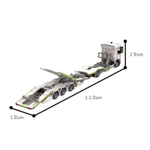 ZITIANYOUBUILD Truck Transporter Accurate 1.21 Scale Building Toys Set 1389 - Picture 1 of 1