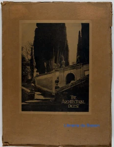 The Architectural Digest California's Best Architecture Volume VIII No 1 1930 - Imagen 1 de 5