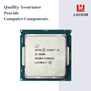 Intel Core i5-6600 CPU - Socket LGA 1151 4 Cores 4 Threads 3.3 GHz 6 MB L3 Cache - Picture 1 of 7